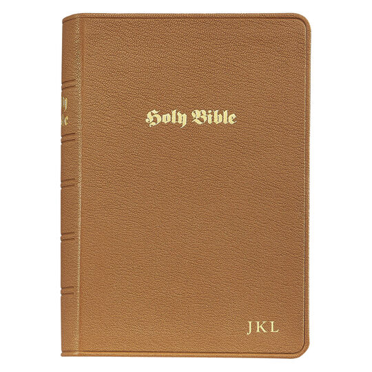 Leather Bound Personalized Holy Bible